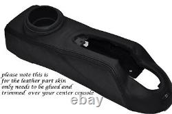 Noir Point Pour BMW Mini ONE COOPER S R50 R53 01-06 Console Centrale Cuir Coque