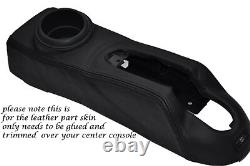 Noir Point Pour BMW Mini ONE COOPER S R50 R53 01-06 Console Centrale Cuir Housse