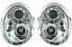 Offer Pair Headlights Bmw Mini Cooper R50 R52 R53 01-06 Halo Rims Chrome Fr Lpmc