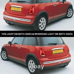 Paire pour BMW Mini R50 R52 R53 Cooper 2002-2006 LED feux arrière feux arrière