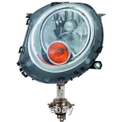 Phare Gauche Pour BMW Mini One Cooper Clubman 07- Avec Clignotant Jaune H4 TU5