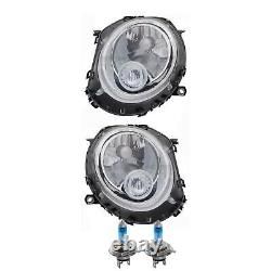 Phare avant Set Blanc Incl. Premium Lampes pour Mini R56 Avec Moteur Lwr