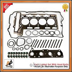 Pour BMW Mini One & Cooper R56 R57 R58 1.4 1.6 Tête Joint Set & Boulons Neuf