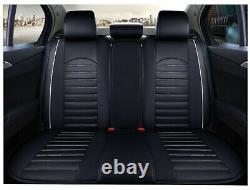 Pour Mini BMW Noir Confortable Simili Cuir Luxe Souple Set Complet Voiture Siège