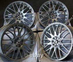 Roues Alliage 17 Motion Pour BMW Mini R50 R52 R53 R56 R57 R58 R59 4x100 Argent