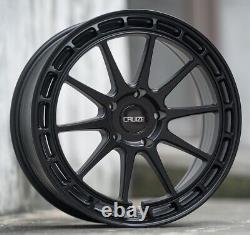 Roues Alliage 18 Cyclone BMW Mini F54 F55 F56 F57 F60 Coupé Cabrio 5x112 Noir