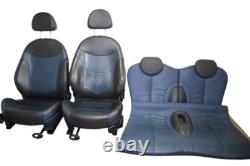 Sièges En Cuir Plein Gravity Bleu Avec Chauffage De Siège Pour MINI R50/R53