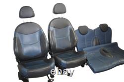 Sièges En Cuir Plein Gravity Bleu Avec Chauffage De Siège Pour MINI R50/R53