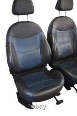 Sièges En Cuir Plein Gravity Bleu Avec Chauffage De Siège Pour MINI R50/R53