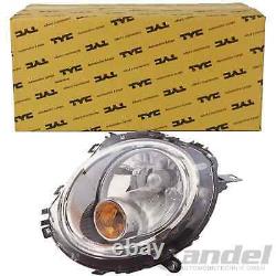 TYC Phare H4 Droite Convient pour Mini Clubvanun Clubman One Cooper D S