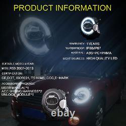 VLAND Complets LED Phares Pour BMW mini Cooper 2007-2013 R55 R56 R57 R58 R59