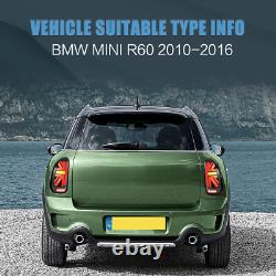 VLAND Feu arrière LED Pour BMW Mini Cooper Countryman R60 2010-2016