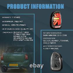 VLAND Feu arrière LED Pour BMW Mini Cooper Countryman R60 2010-2016