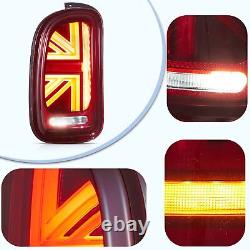 VLAND Feu arrière rouge LED Pour 2007-2013 BMW MINI Cooper Clubman R55