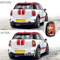VLAND Fumé LED Feux Arrière Pour 2010-16 BMW MINI Countryman-R60 Séquentiel Set