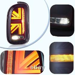 VLAND LED Feu arrière fumé LED Pour 2007-2013 BMW MINI Cooper Clubman R55