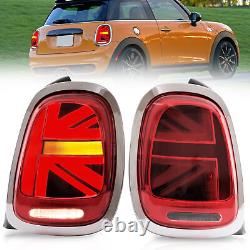 VLAND LED Feux Arrière Rouge Pour BMW Mini F55 F56 F57 2014-19 WithSéquentiel L+R
