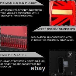 VLAND LED Feux Arrière fumés pour BMW Mini Cooper F55-F57 2014-19 Séquentiel L+R