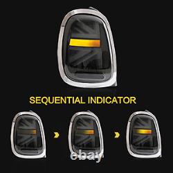 VLAND LED Feux Arrière fumés pour BMW Mini Cooper F55-F57 2014-19 Séquentiel L+R