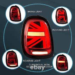 VLAND LED Feux arrière Rouge Pour BMW Mini F55 F56 F57 2014-2019 W / Halogène